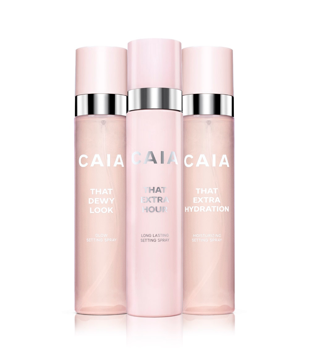 CAIA Setting Spray Trio 3 x Setting Spray | Makeup & Smink från CAIA Cosmetics