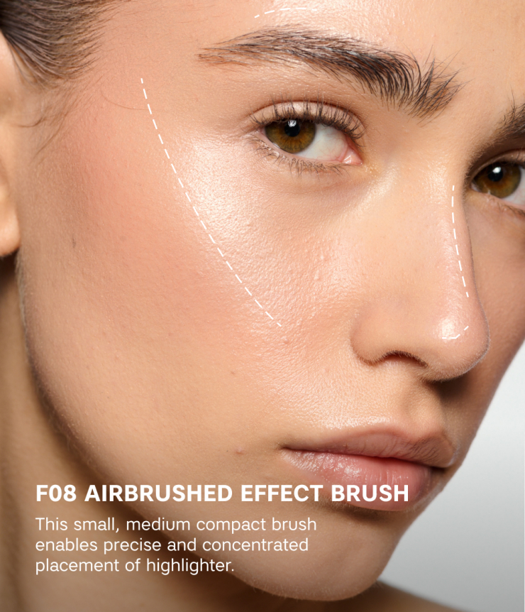 AIRBRUSHED EFFECT BRUSH F08
