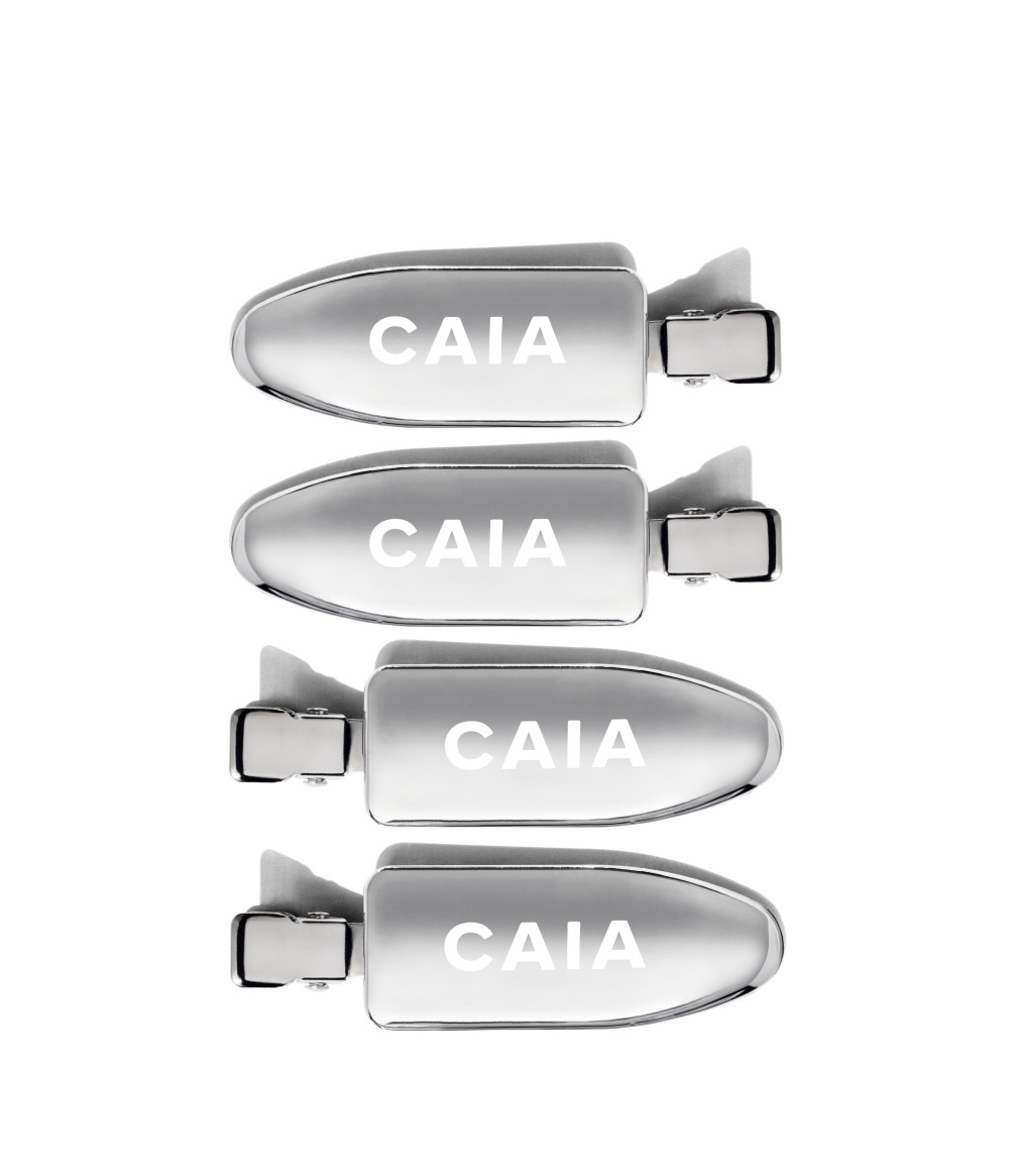 SILVER HAIR CLIPS i gruppen BORSTAR & TILLBEHÖR / SMINKVERKTYG hos CAIA Cosmetics (CAI6160)