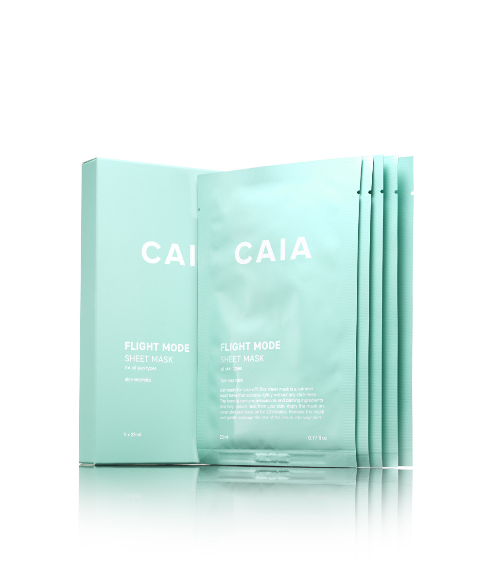 FLIGHT MODE SHEET MASK i gruppen HUDVÅRD / SHOPPA PER PRODUKT / Ansiktsmask hos CAIA Cosmetics (CAI846)