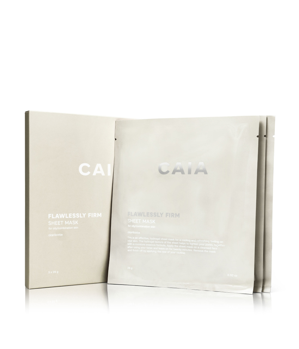 FLAWLESSLY FIRM SHEET MASK i gruppen HUDVÅRD / SHOPPA PER PRODUKT / Ansiktsmask hos CAIA Cosmetics (CAI871)